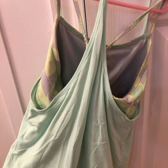 Ivivva Mint Green & Multicolour Double Dutch Tank - Picture 4 of 6